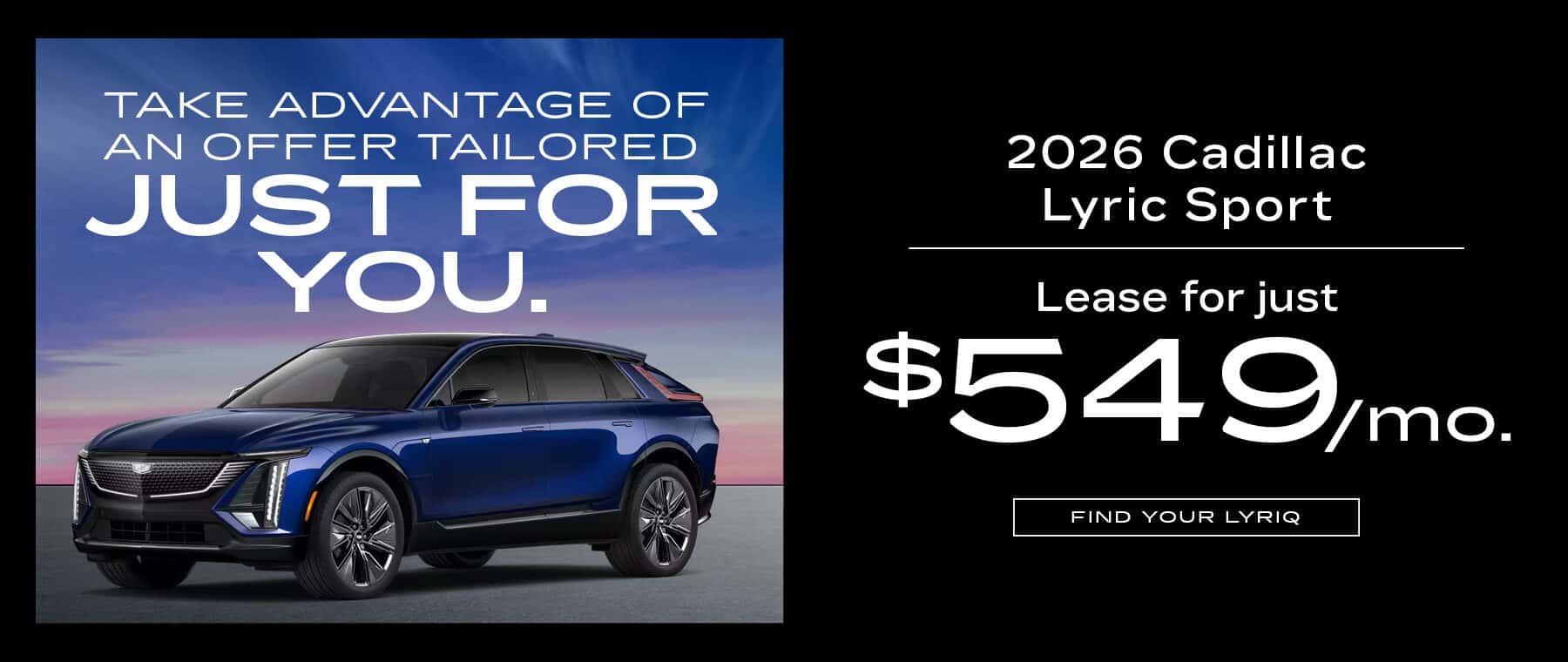 2026 Cadillac Lyriq Sport