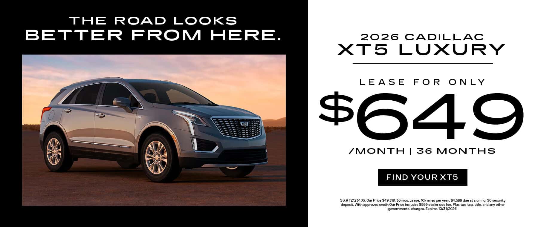 2026 Cadillac XT5 Luxury
