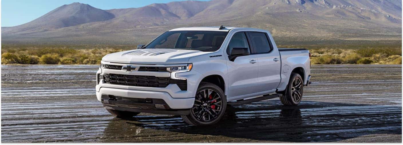 2026 Chevrolet Silverado 1500 Parked on Wet Terrain
