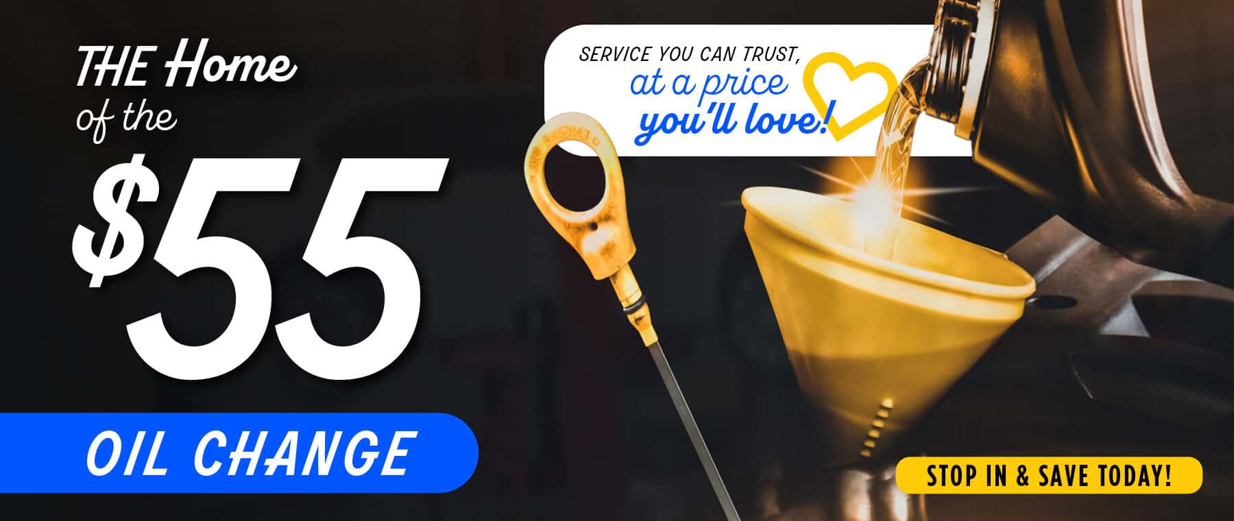$55 Oil Change Special