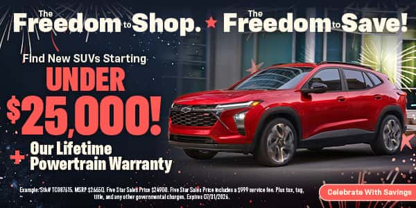 2026 New Chevrolet SUV's