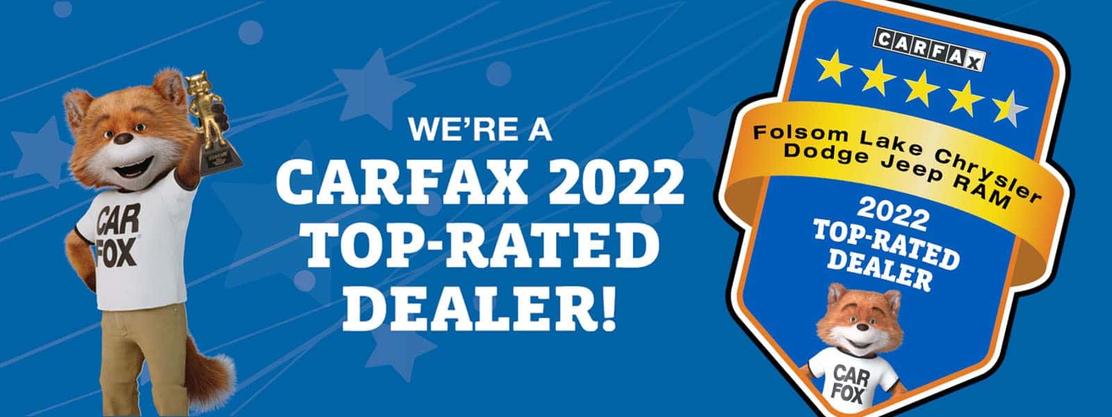 {{dealer.name}} Carfax 2022 Top-rated Dealer