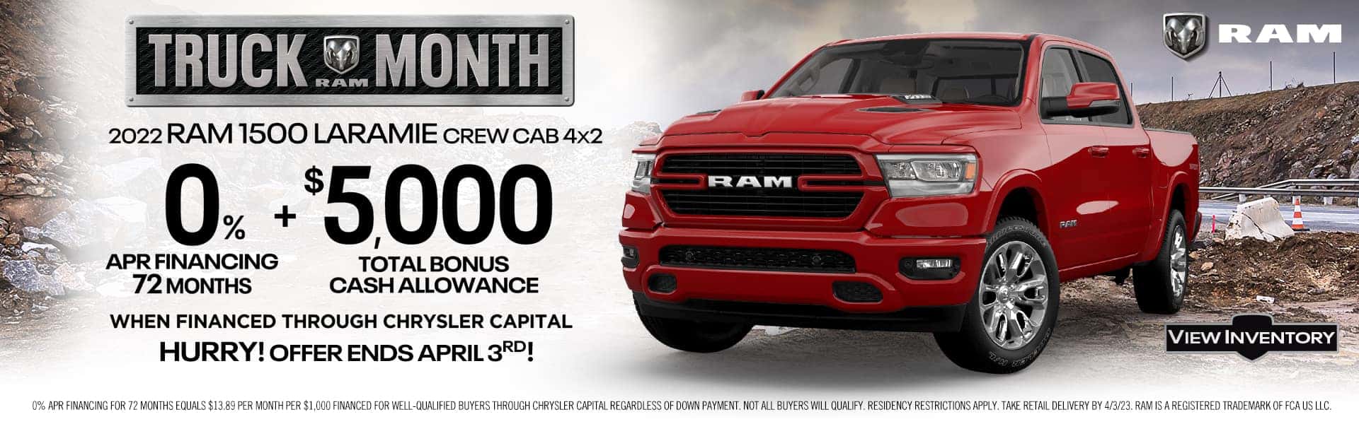 RAM 1500 Offer