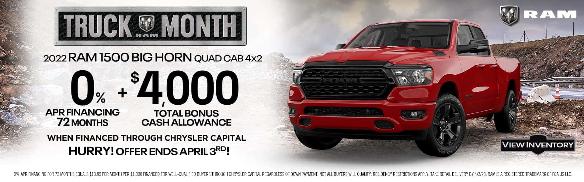 RAM 1500 Offer