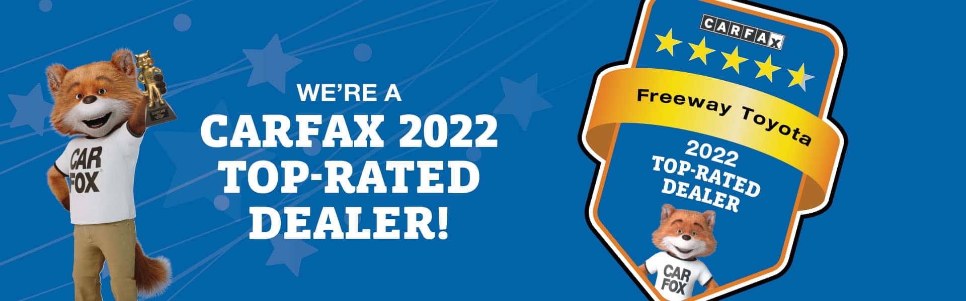 {{dealer.name}} Carfax 2022 Top-rated Dealer