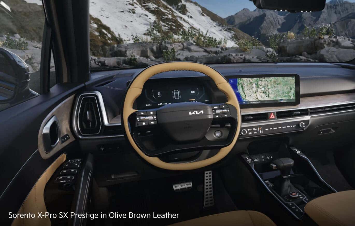2026 Kia Sorento vs. 2027 Kia Telluride Interior & Features