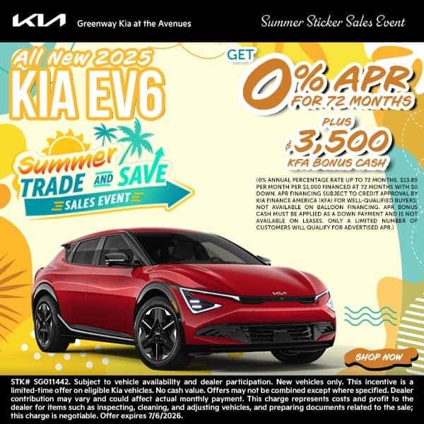 New 2025 Kia EV6