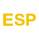 Yellow ESP (or ESC) Indicator Dashboard Icon.