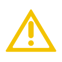 Yellow Master Warning Light Dashboard Icon.