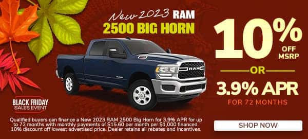 New 2023 RAM 2500 Big Horn