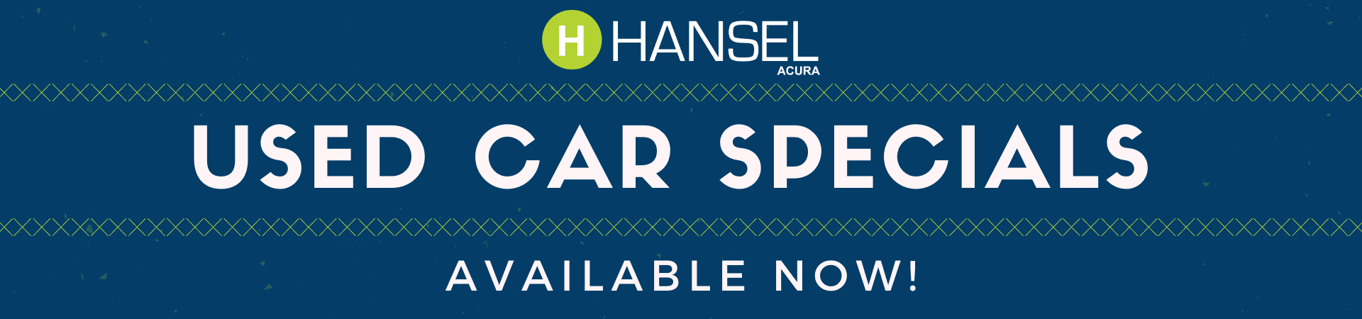 Acura Used Car Specials