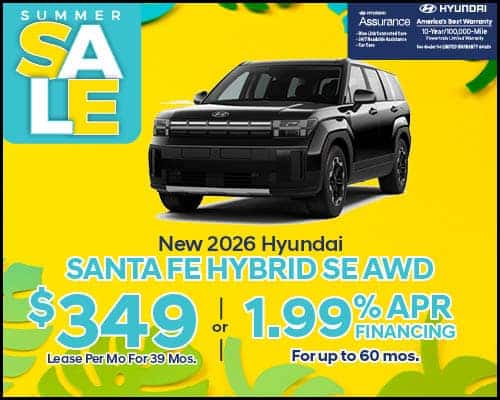 2026 Hyundai SANTA FE HYBRID SE AWD