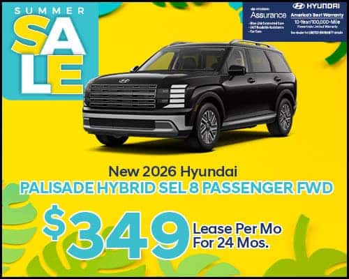2026 Hyundai PALISADE HYBRID SEL 8 Passenger FWD