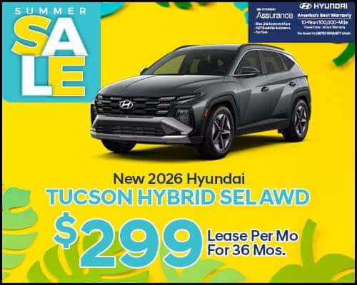 2026 Hyundai TUCSON HYBRID SEL AWD
