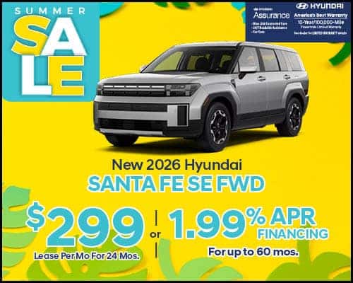 2026 Hyundai SANTA FE SE FWD