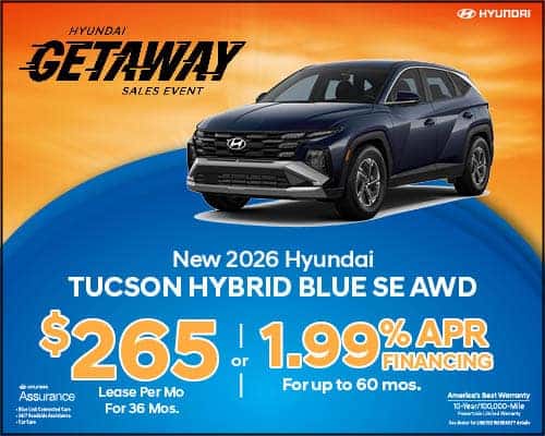 2026 Hyundai TUCSON HYBRID BLUE SEL AWD