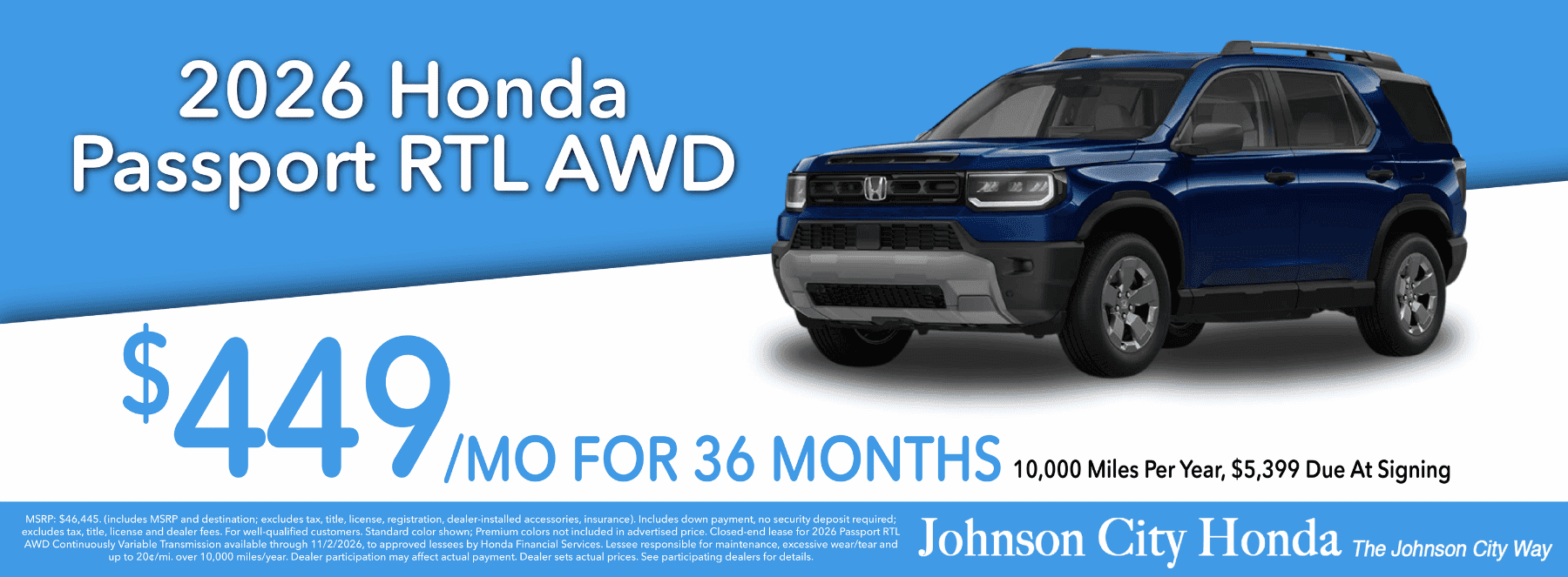 2026 Honda Passport
