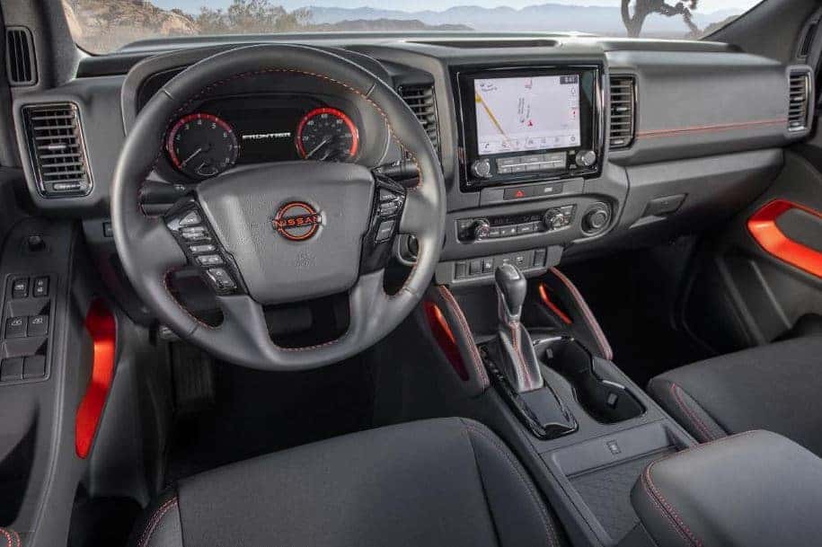 2022 Nissan Frontier DriverSeat and Steering Wheel