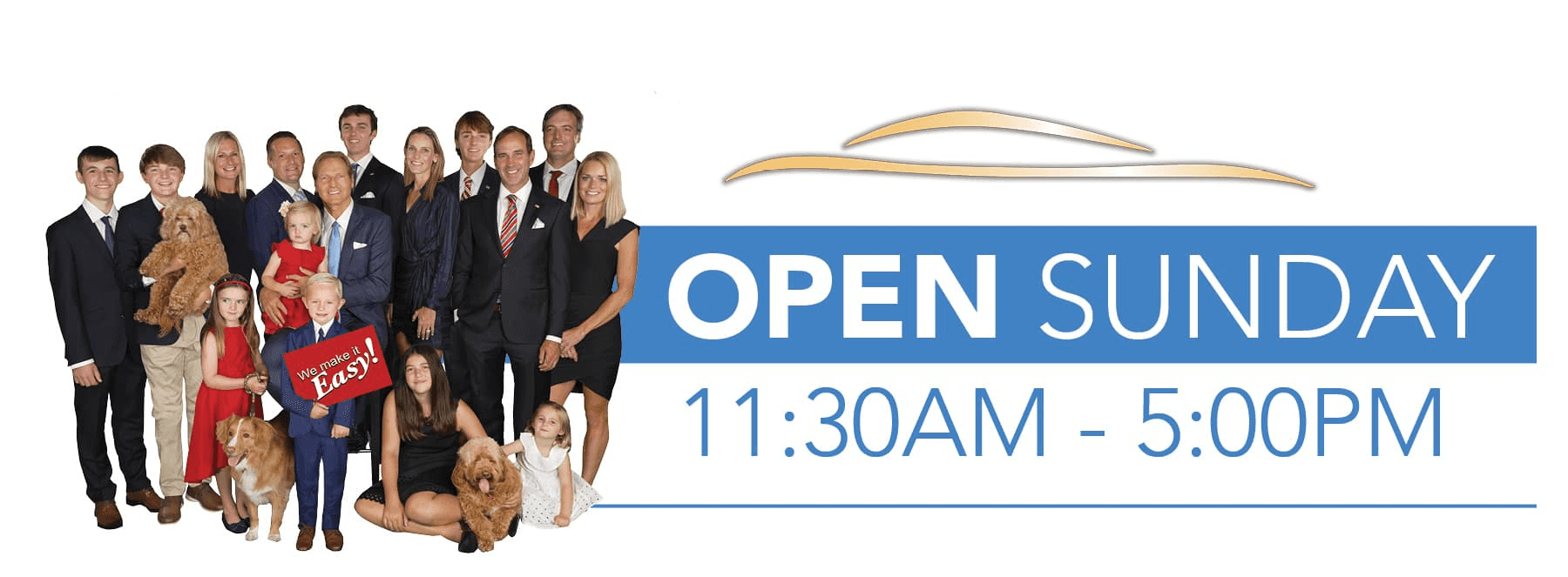 Kelly Nissan of Lynnfield open Sunday 11:30 AM to 5:00 PM