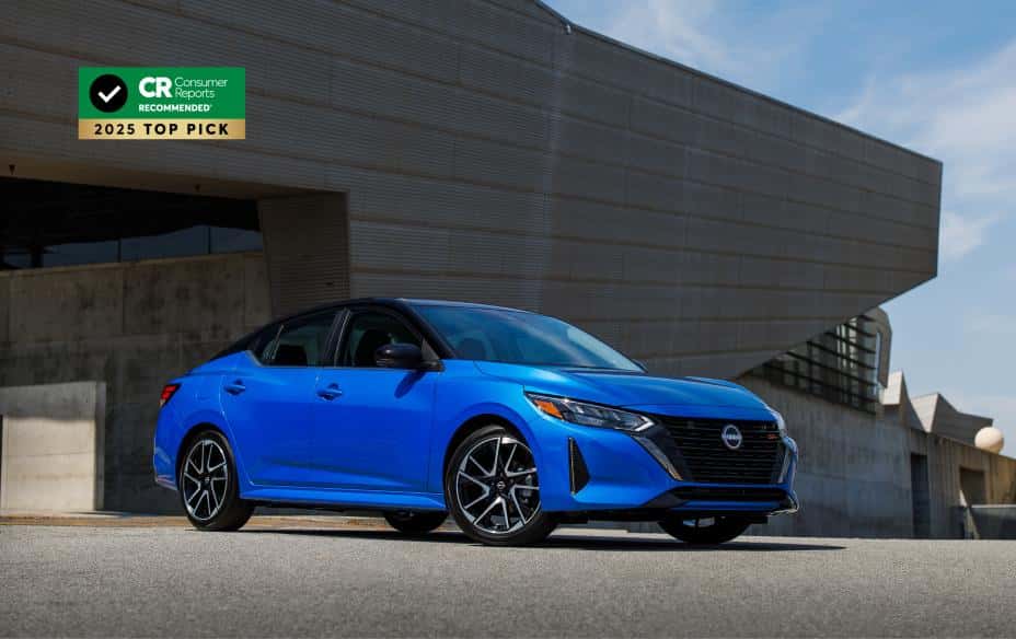 2025 Nissan Sentra has been named to the Consumer Reports 2025 Annual 10 Top Picks list