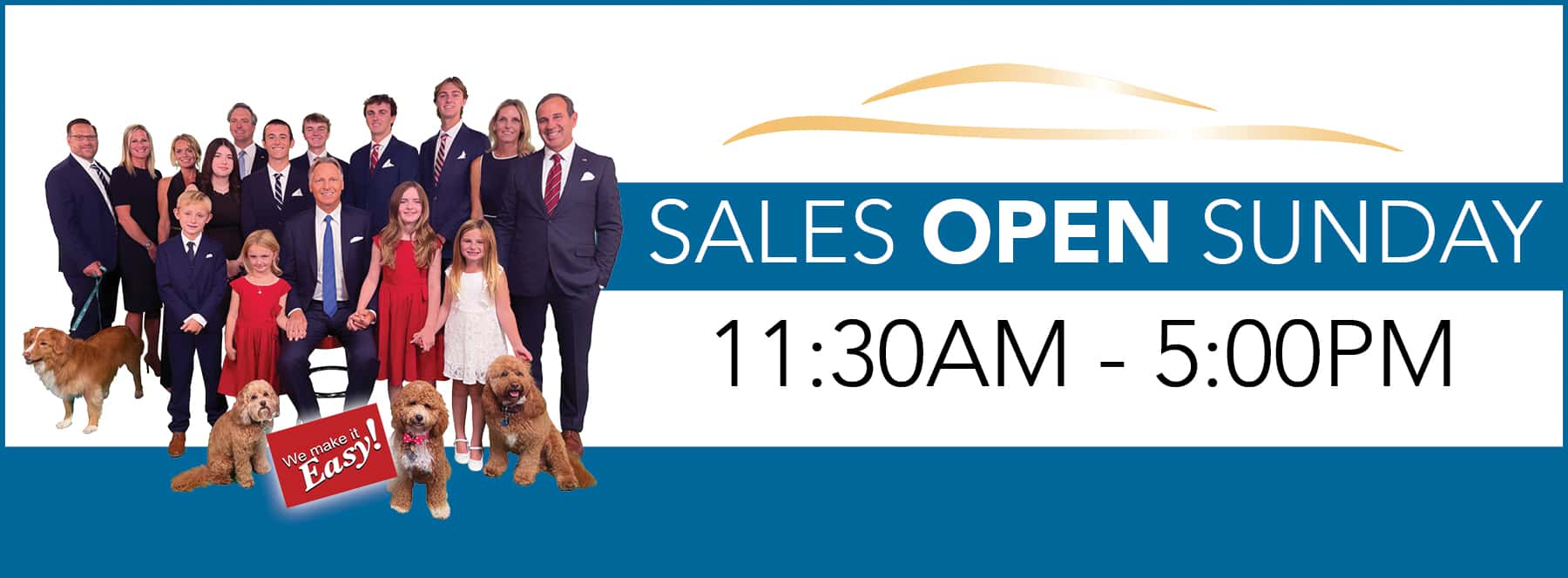 Kelly Nissan of Lynnfield Open Sunday 11:30AM - 5:00PM