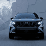 Front angle of 2027 Nissan Rogue Hybrid