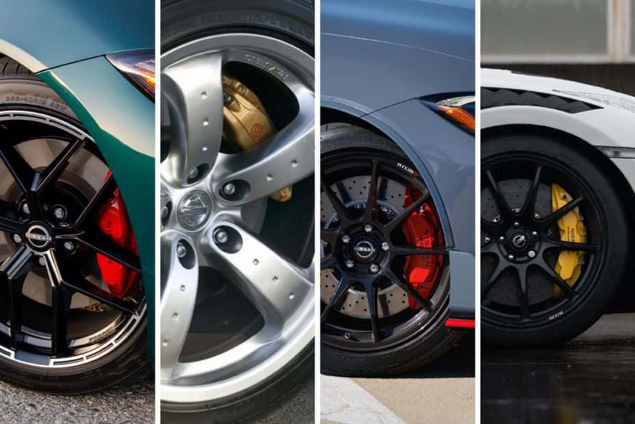 What Nissan Brake Caliper Colors Mean | Photo Courtesy: Nissan Different Nissan Calipers and Colors