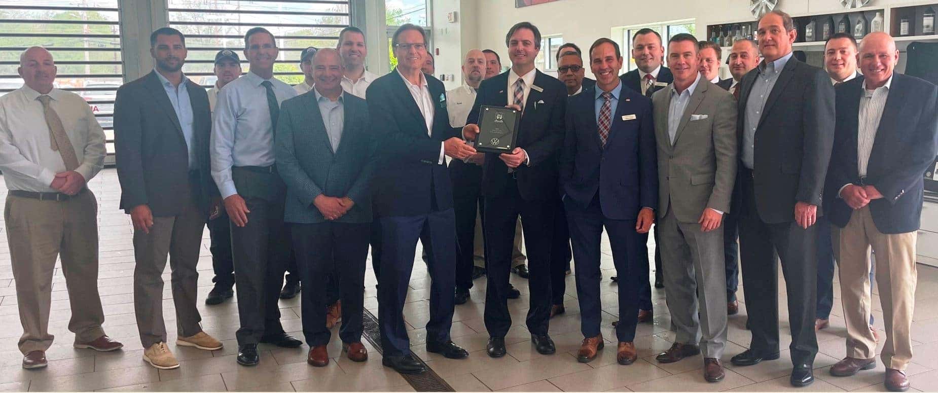 Kelly VW Wolfsburg Crest Club 2022 Group Photo