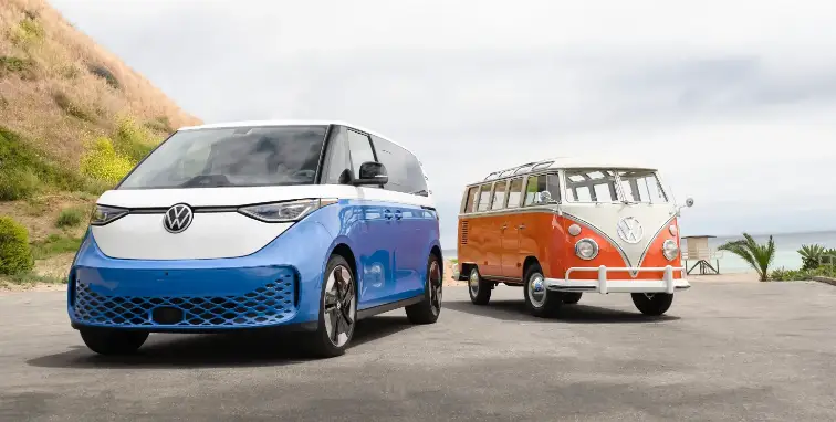 Volkswagen ID. Buzz to release in US: EV pays tribute to VW Microbus