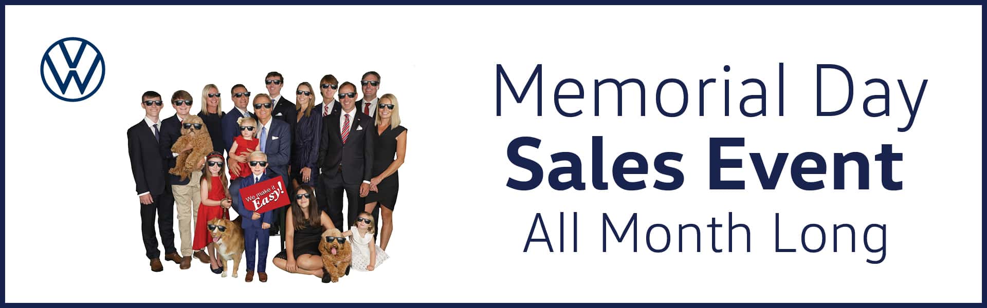 Memorial Day Sales Event at Kelly VW in Danvers, MA