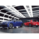Two 2026 Volkswagen Golf models | one blue one red