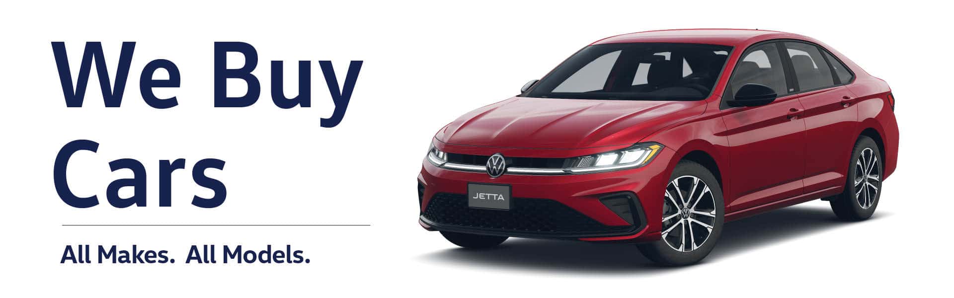 We Buy Cars at Kelly Volkswagen in Danvers, MA