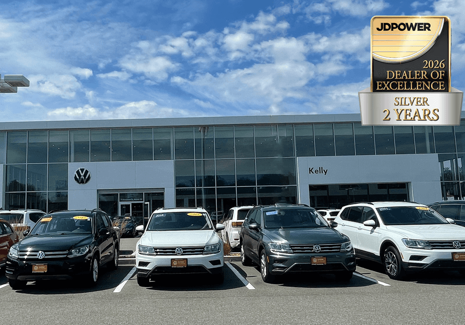 Kelly Volkswagen Named 2026 J.D. Power Silver Dealer