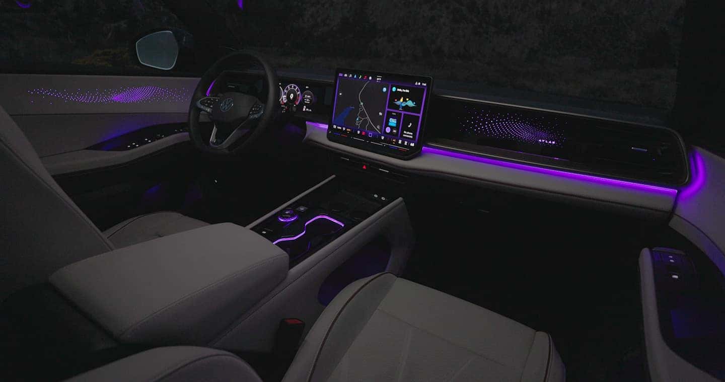 2027 Atlas interior atmosphere and ambient lighting