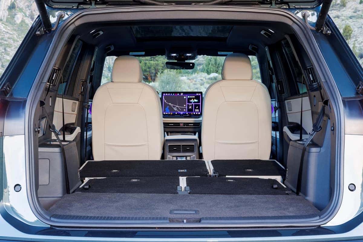 2027 Volkswagen Atlas maximum cargo with second and third rows folded