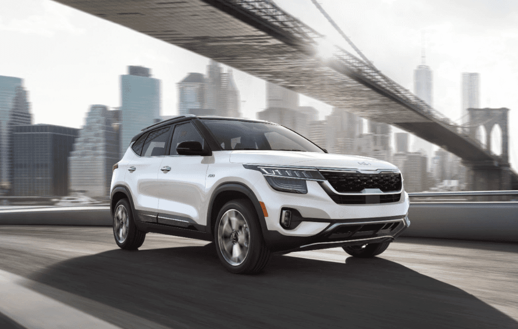 Kia Seltos city driving