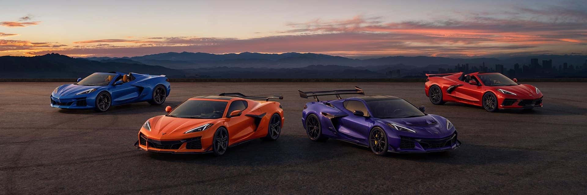 corvette lineup