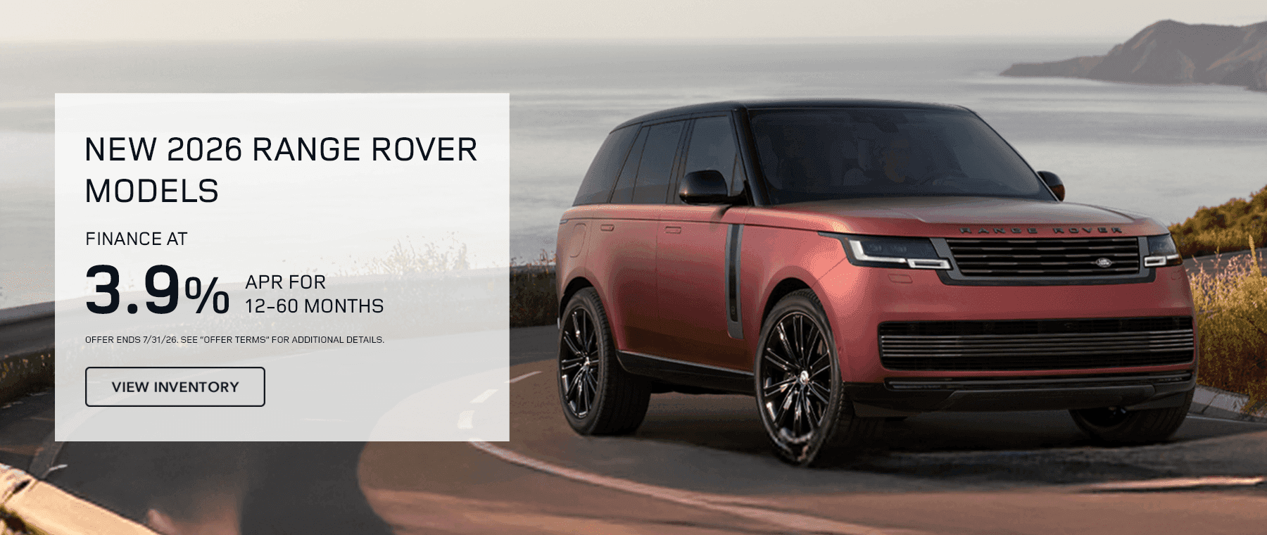 New Range Rover Models