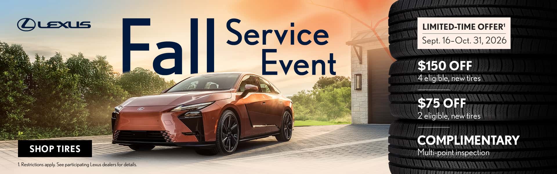 Lexus Fall service event