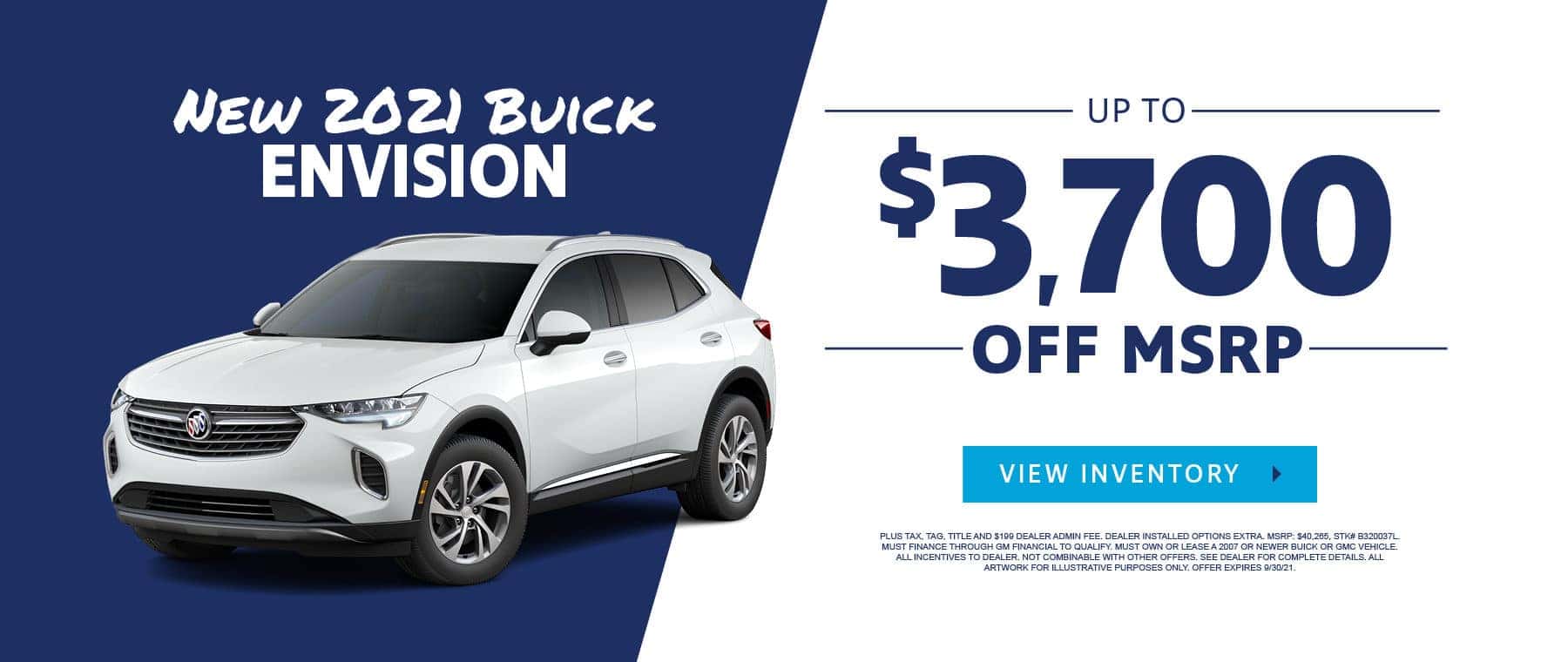 New 2021 Buick Envision