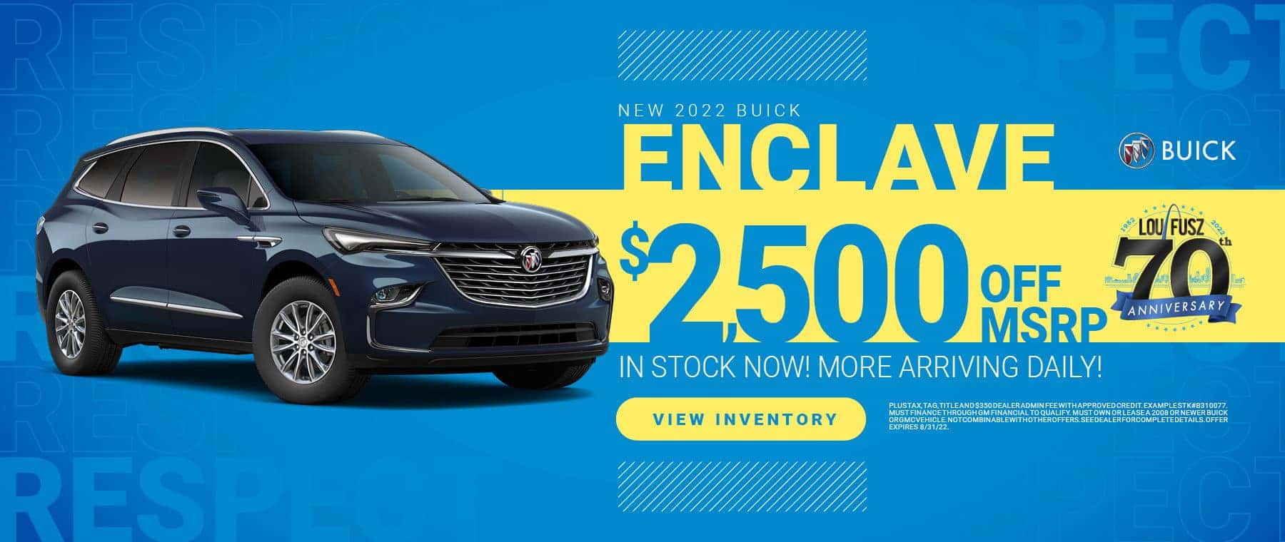 NEW 2022 BUICK ENCLAVE