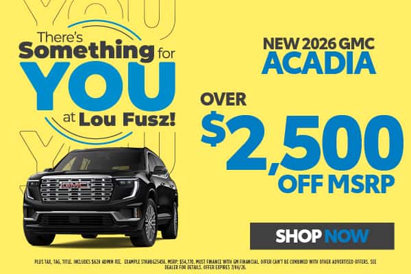 NEW 2026 GMC ACADIA