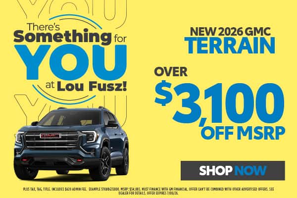 NEW 2026 GMC TERRAIN 