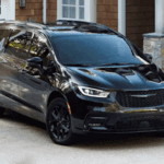 Chrysler Pacifica in Driveway