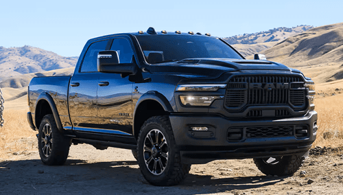 Ram Truck in a Desert