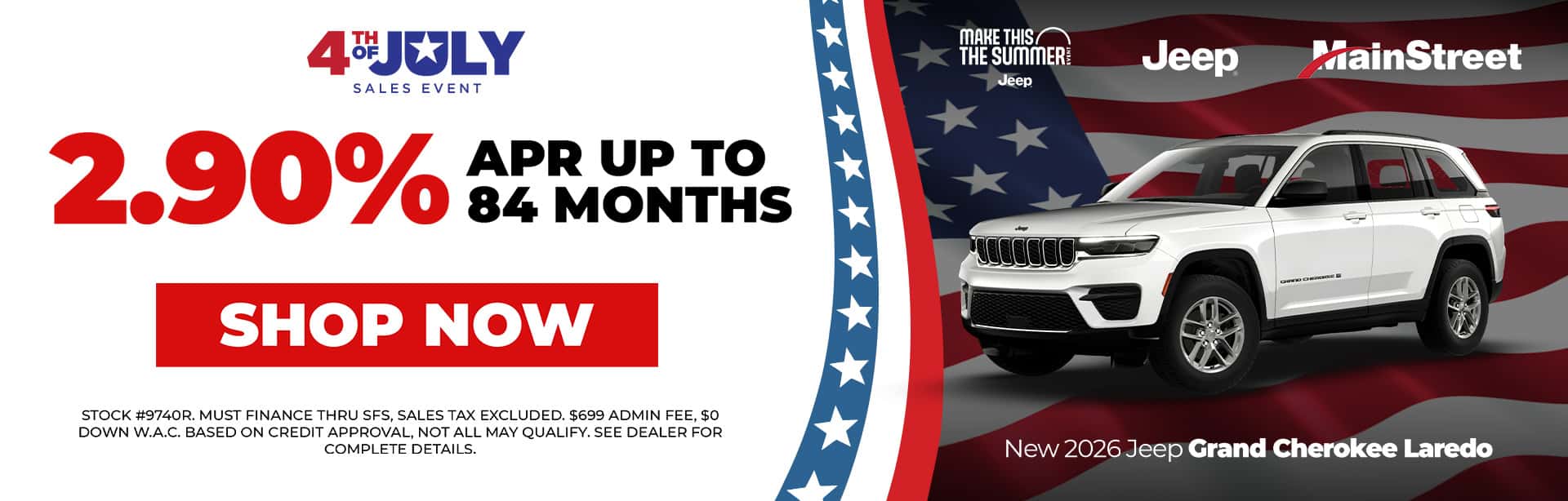 2026 Jeep Grand Cherokee Offer