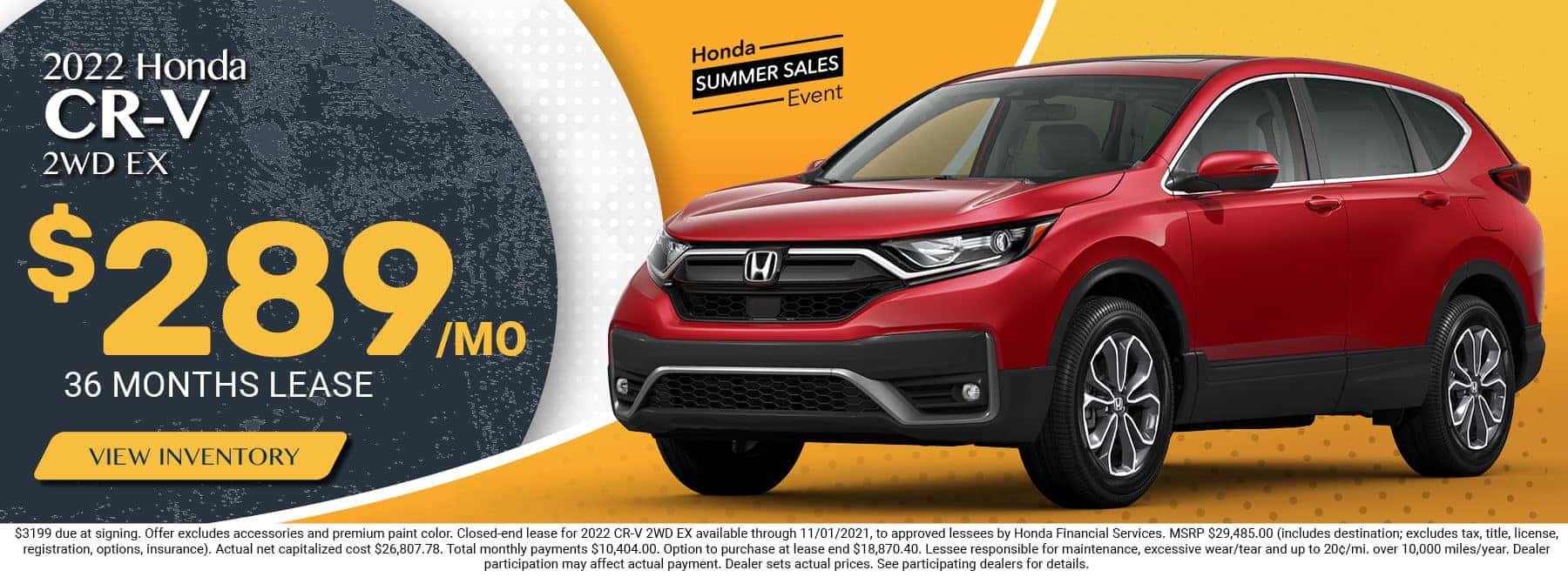 2022 Honda CR-V, 2wd EX