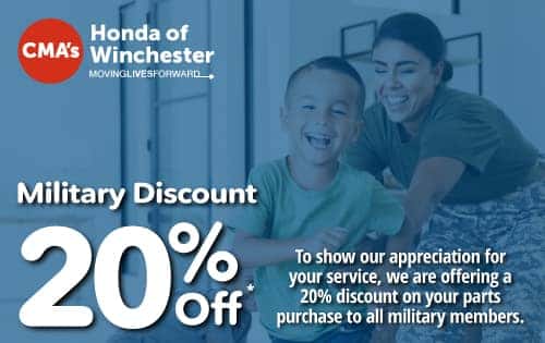 20% off military discount