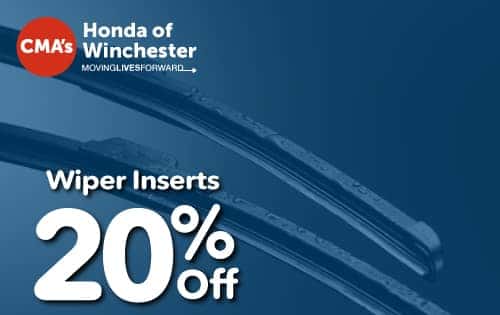 20% off wiper inserts