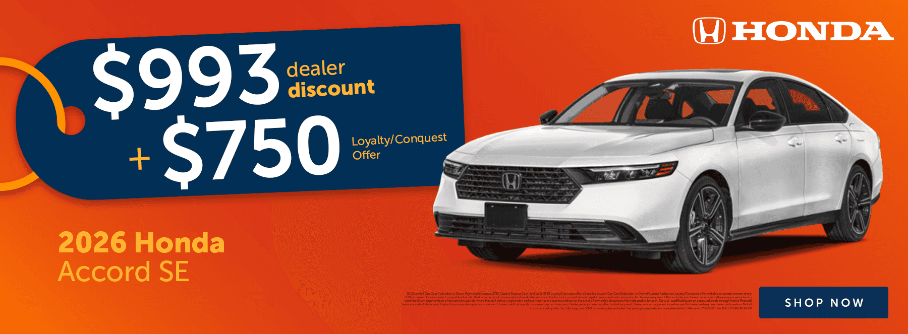 June Accord Offer